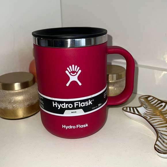 Hydro Flask Dining Hydro Flask Cranberry 24oz Mug Poshmark